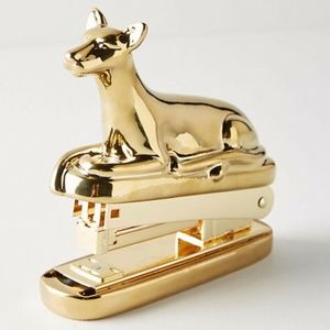 Anthropologie - Gold Lioness Stapler